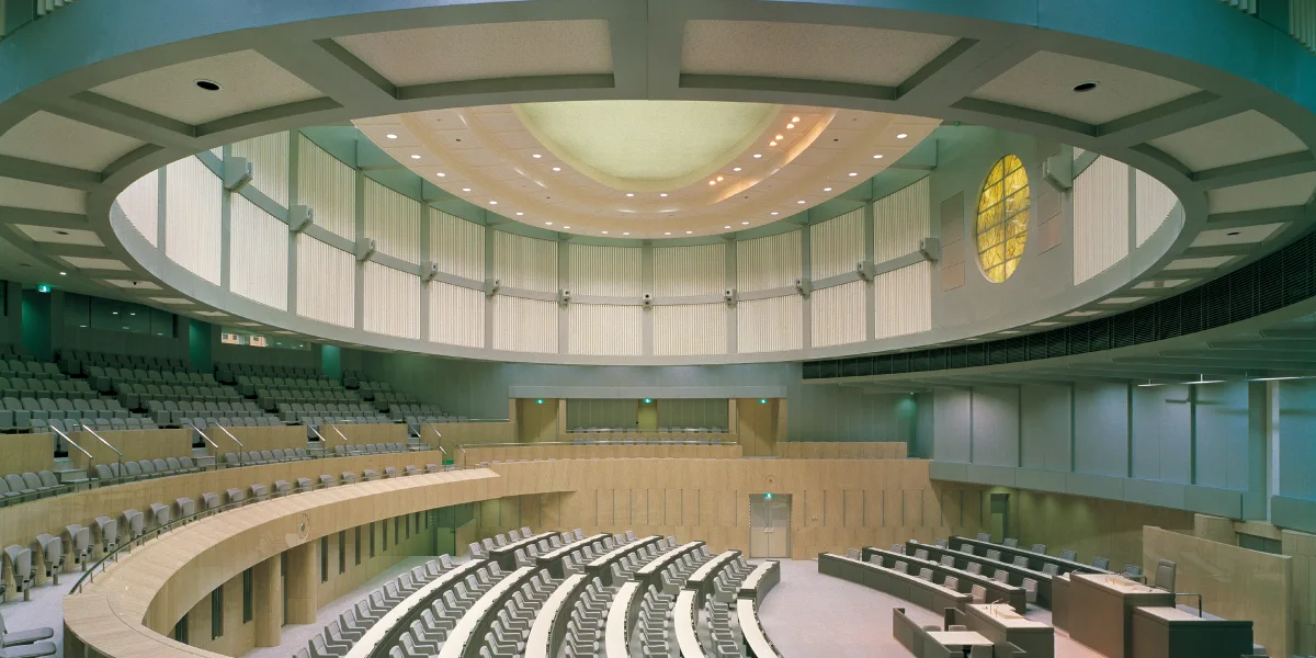 Improving the functionality of ceilings in
						various building and public facility spaces.